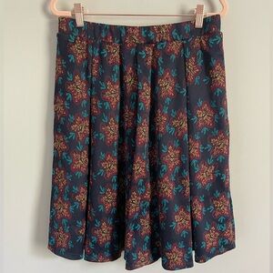 Lularoe Madison Floral Cooler Weather Skirt